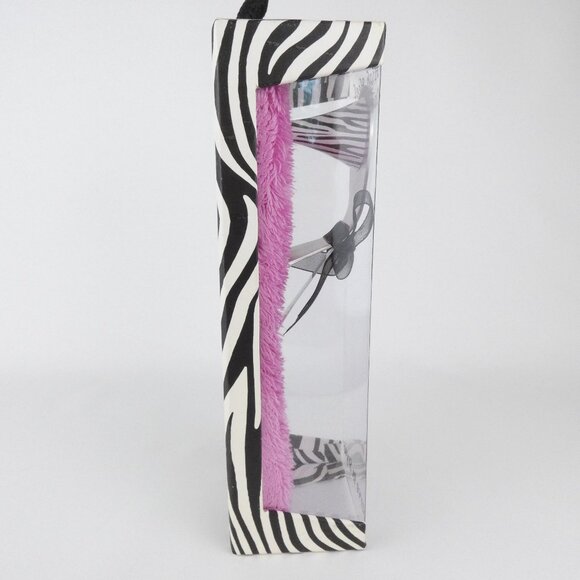 High Heel Cake Server Zebra Black White Magnetic Heel Wild Eye Designs NEW - Picture 4 of 15